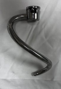 Dough hook attachment for mixer