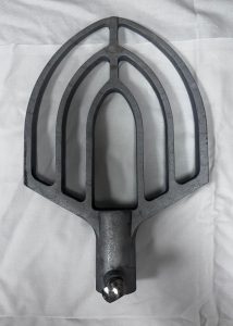 Paddle attachment for mixer