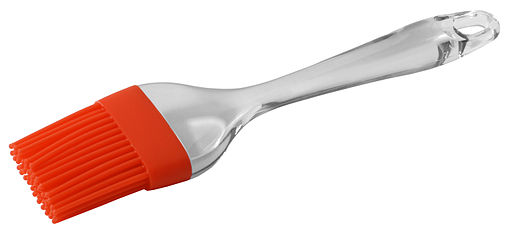 image of a pastry brush with a plastic handle