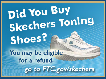 A Skechers refund ad