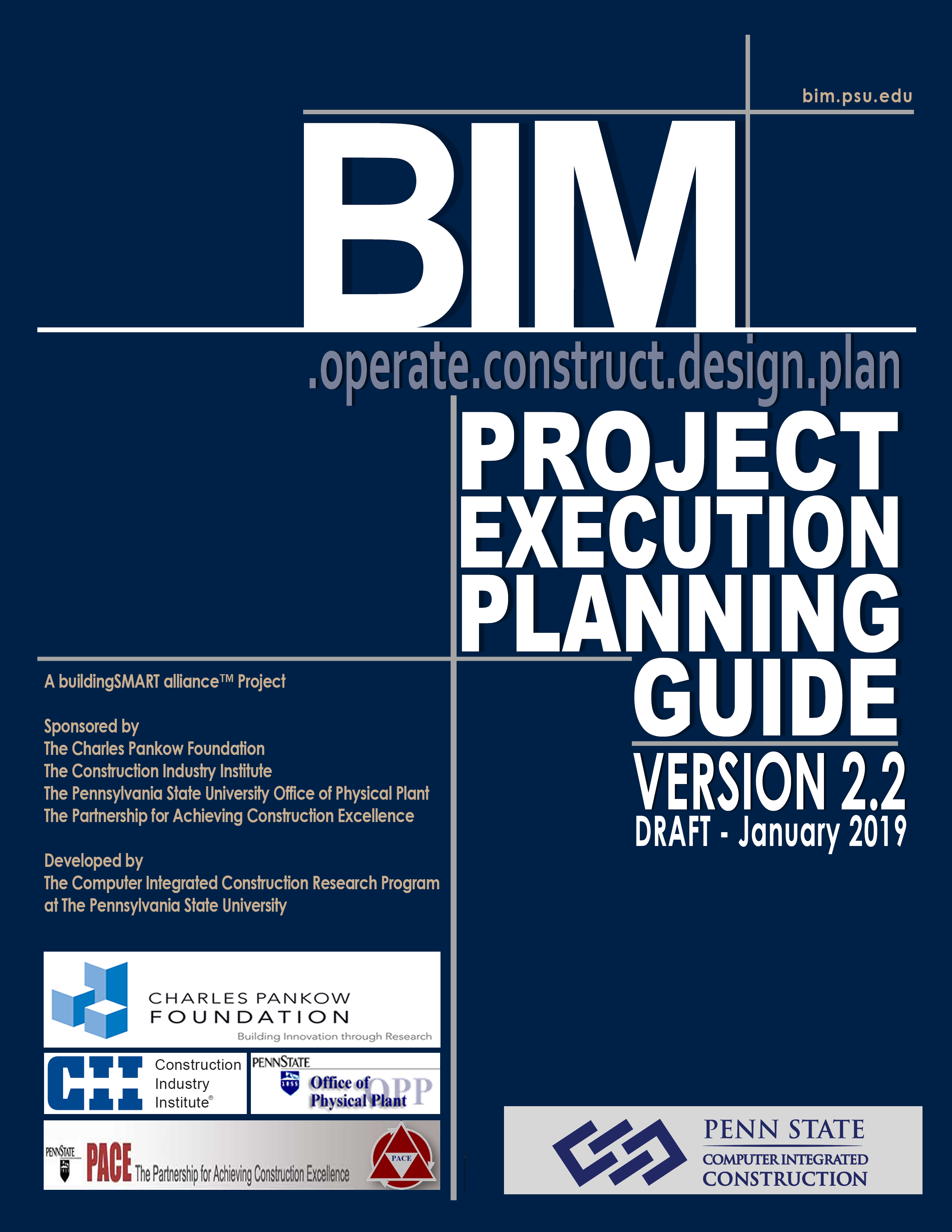 Cover image for BIM Project Execution Planning Guide - Version 2.2