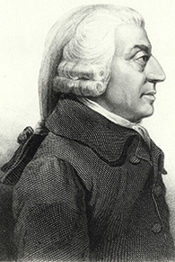 illustration of Adam Smith