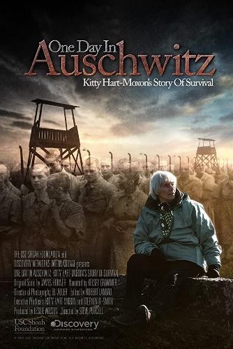 Movie poster for One Day in Auschwitz.