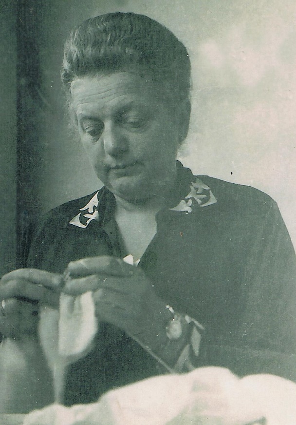 1942 photo of author's grandmother.