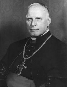 Photo of Count Clemens August von Galen, the bishop of Muenster, whose sermon decrying the "euthanasia" program .