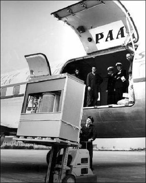 One of the first hard drives