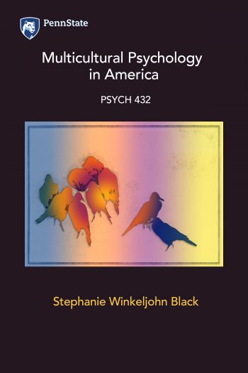 Cover image for Multicultural Psychology in America