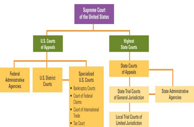 Chapter Three: Courts in the United States – CRIMJ 100