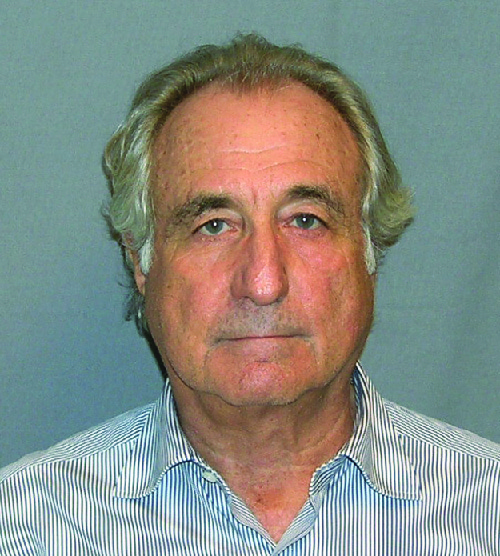 Bernard Madoff's mugshot