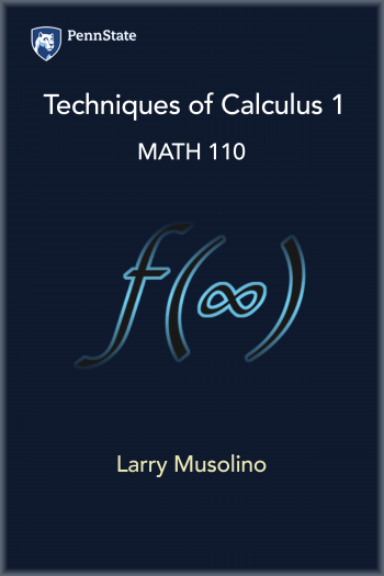 Cover image for Techniques of Calculus 1