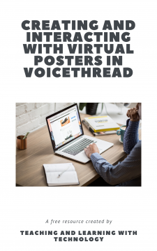 Creating and Interacting with Virtual Posters in VoiceThread book cover