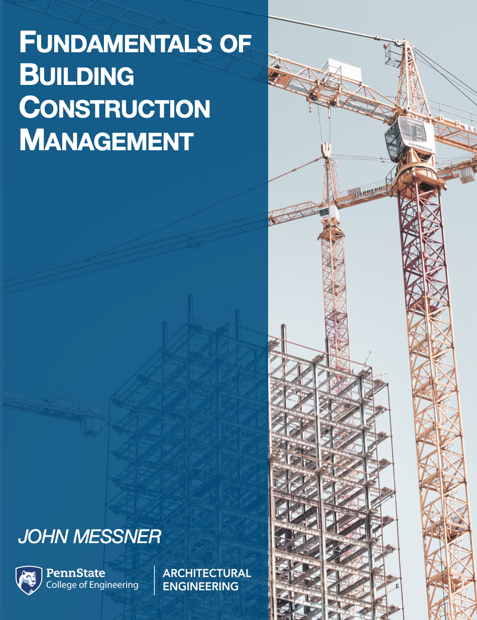 Cover image for Fundamentals of Building Construction Management