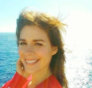 headshot of a female scientist at sea